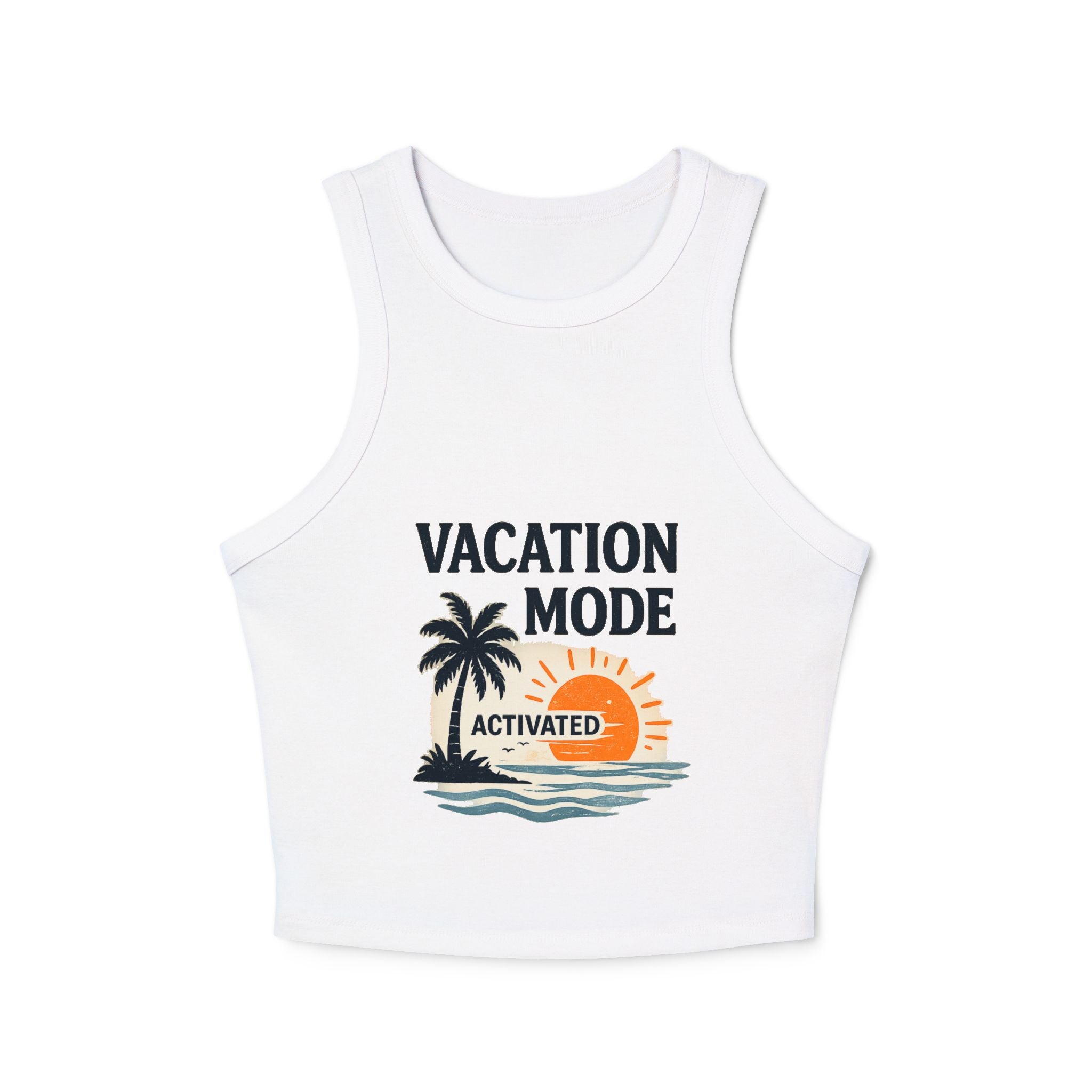 Women's Micro Rib Racer Tank Top