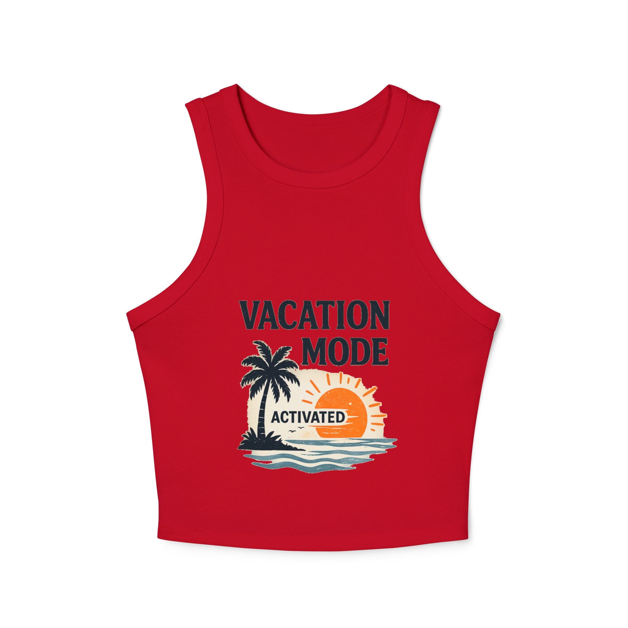 Women's Micro Rib Racer Tank Top